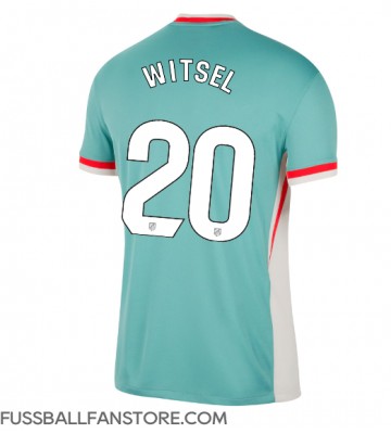 Atletico Madrid Axel Witsel #20 Replik Auswärtstrikot 2024-25 Kurzarm